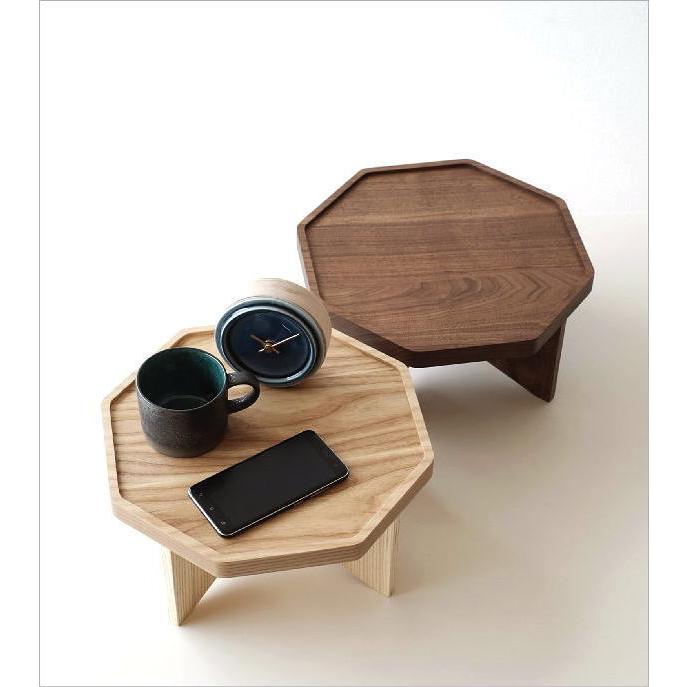 お膳 台 木製 スタンド おしゃれ お盆 トレイ ミニテーブル
