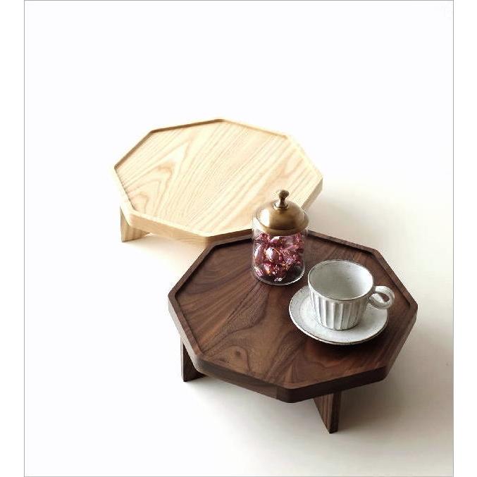 お膳 台 木製 スタンド おしゃれ お盆 トレイ ミニテーブル
