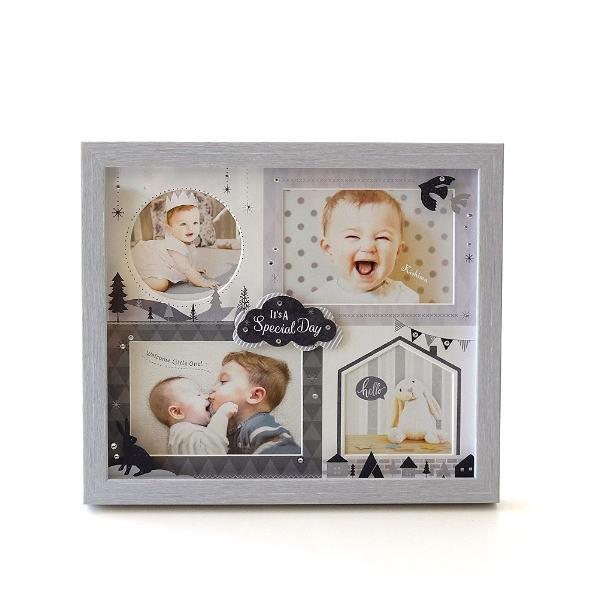 高品質 フォトフレーム ベビー 赤ちゃん 壁掛け 卓上 写真立て かわいい 可愛い おしゃれ 北欧 複数枚 4枚 4窓 出産祝い ギフト ベビー4窓フレーム モノトーン Materialworldblog Com