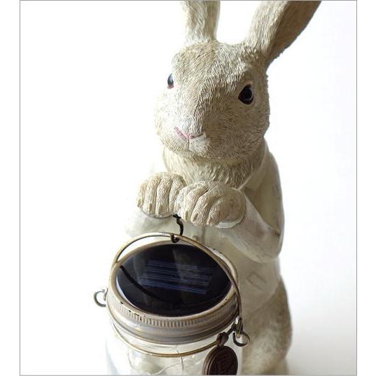 ソーラーライト 屋外 ウサギ 置物 置き物 雑貨 おしゃれ ガーデン 置き型 庭 レトロ アンティーク風 玄関 ソーラーガーデンライト うさぎコンシェルジュ Kkm2773 ギギリビング 通販 Yahoo ショッピング