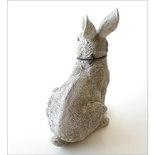 うさぎ 置物 雑貨 ウサギ ガーデンオブジェ インテリアオブジェ 置き物 ガーデン置物 おすわりうさぎ Kkm7668 ギギリビング 通販 Yahoo ショッピング