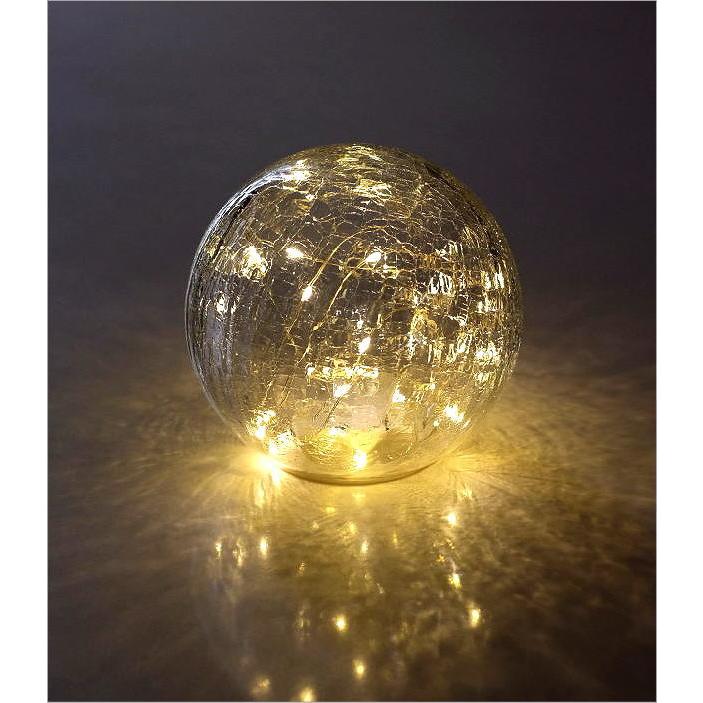 LEDライト ガラスランプ おしゃれ 電飾 ガラスドーム ライト