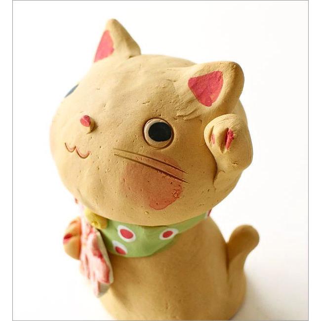 招き猫 おしゃれ 置物 オブジェ ねこ ネコ 陶器 かわいい 日本製 美濃