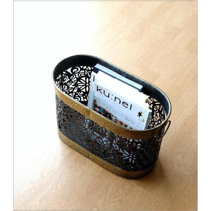 マガジンラック おしゃれ アンティーク アイアン インテリア アジアン かご カゴ 雑誌 楽譜 絵本 収納 ボックス スリッパラック アイアンオーバルマガジン Kwb1468 ギギリビング 通販 Yahoo ショッピング