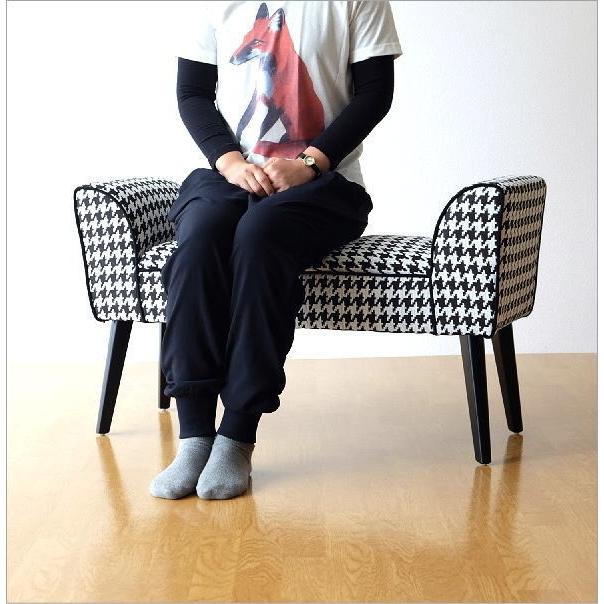 スツールベンチ スリム クッションチェア ソファチェア ベンチチェア