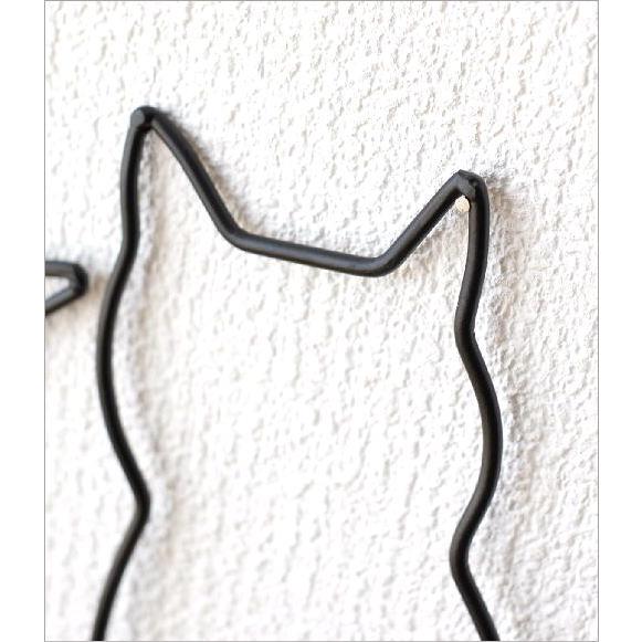 壁飾り アイアン おしゃれ ウォールアクセント ネコ ねこ 壁飾り アイアン おしゃれ ウォールアクセント ネコ ねこ