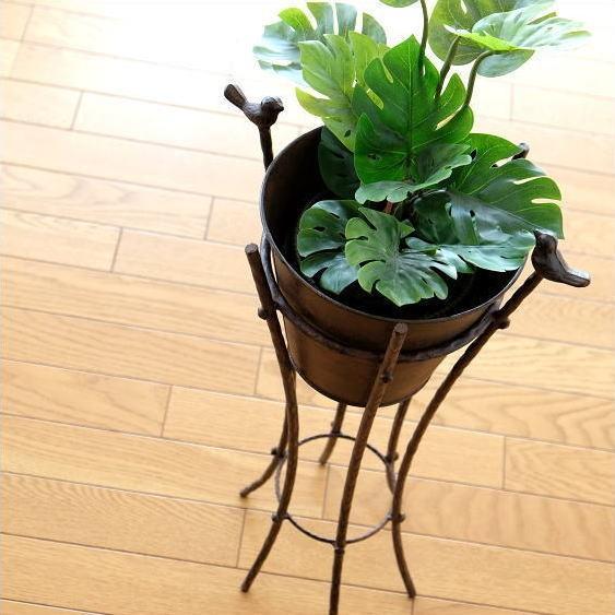 鉢カバー おしゃれ 7号 植木鉢カバー 観葉植物 穴なし 脚付き スタンド