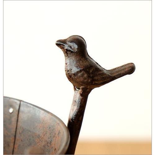 （105）アイアンフラワースタンドボート型2個セット（花器） 105）アイアンフラワースタンドボート型2個セット（花器）