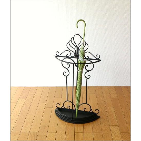 傘立て 傘たて 傘立 おしゃれ スリム アンティーク アイアンの傘立て