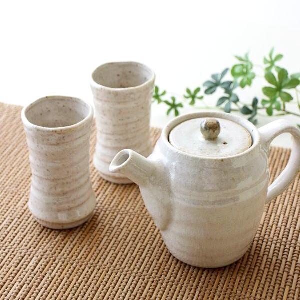 ティーポット セット おしゃれ 陶器 和食器 茶器セット 急須 きゅうす 湯のみ プレゼント 贈り物 お祝い 日本製 美濃焼 茶碗 茶こし付き うのはな茶器揃え Kyt2623 ギギリビング 通販 Yahoo ショッピング