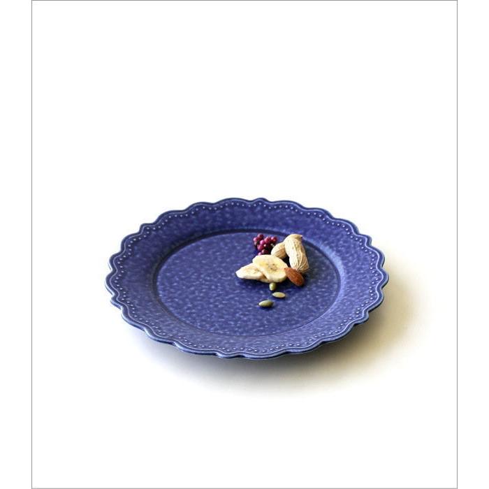 お皿 プレート 陶器 おしゃれ かわいい 美濃焼 日本製 北欧 花びら型