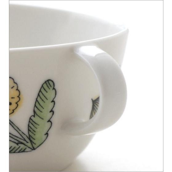 スープカップ フラワー マルチカップ 陶器 おしゃれ かわいい カフェ デザイン ナチュラル イラスト シンプル フラワースープカップ 2カラー Kyt6741 ギギリビング 通販 Yahoo ショッピング
