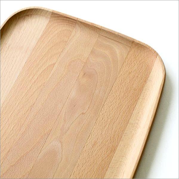 木製トレートレイ カフェ カフェトレー お盆 おしゃれ 天然木