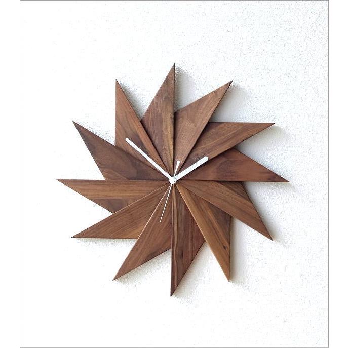 壁掛け時計 掛け時計 掛時計 壁掛時計 木製 おしゃれ ウッドウォール