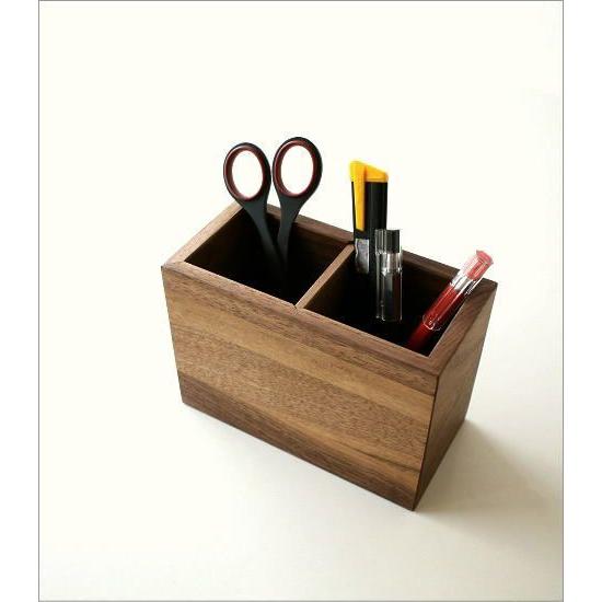 ペン立て ペンスタンド 木製 おしゃれ インテリア 天然木 ウォールナット ナチュラルウッドのペンたて B Map4814 ギギリビング 通販 Yahoo ショッピング