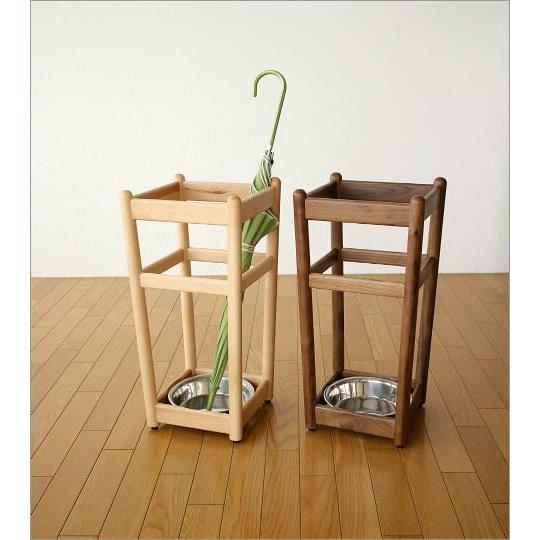 傘立て 傘たて 傘立 木製 おしゃれ ナチュラルウッドの傘たて ウォルナット Map6246 ギギリビング 通販 Yahoo ショッピング