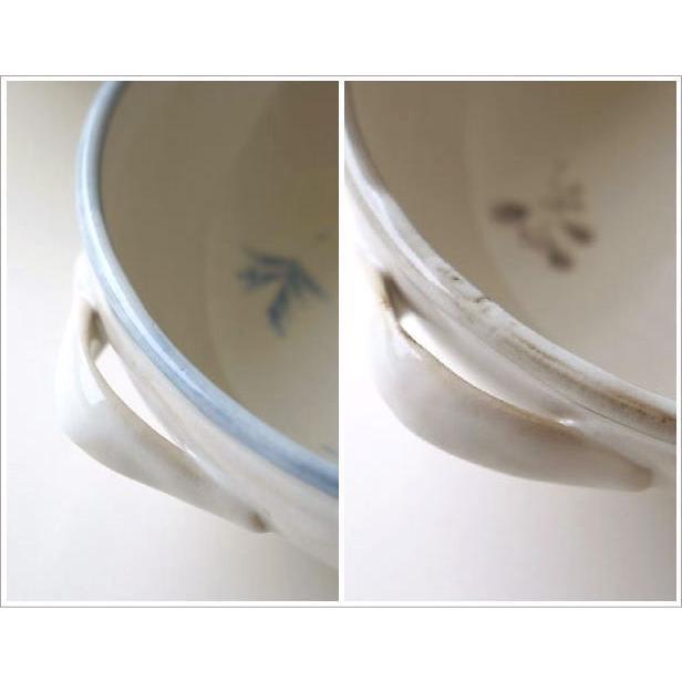 アセビマコト陶器 スープカップ ハンドル付き　デミタスカップ　ボウル 取っ手付きセラミックスープカップ アセビマコト 馬酔木誠 耳