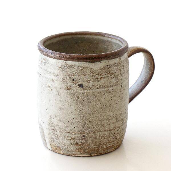 マグカップ おしゃれ 瀬戸焼 日本製 陶器 粉引き コーヒーカップ 和風