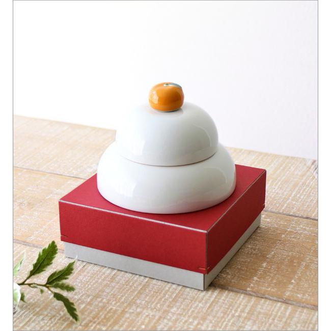 鏡餅 陶器 おしゃれ 飾り 置物 置き物 オブジェ お正月 器 お椀 お皿