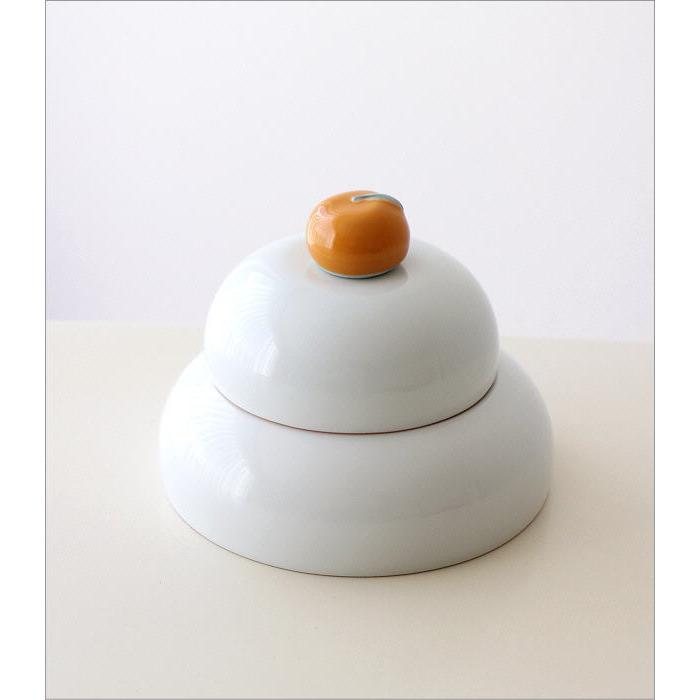 鏡餅 陶器 おしゃれ 飾り 置物 置き物 オブジェ お正月 器 お椀 お皿