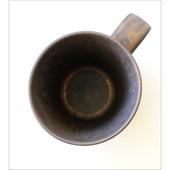 マグカップ おしゃれ 波佐見焼 磁器 大きめ 日本製 和モダン シンプル モダン 持ちやすい 400ml しのぎ ねじり縞 金彩釉 ビッグマグ |  | 04