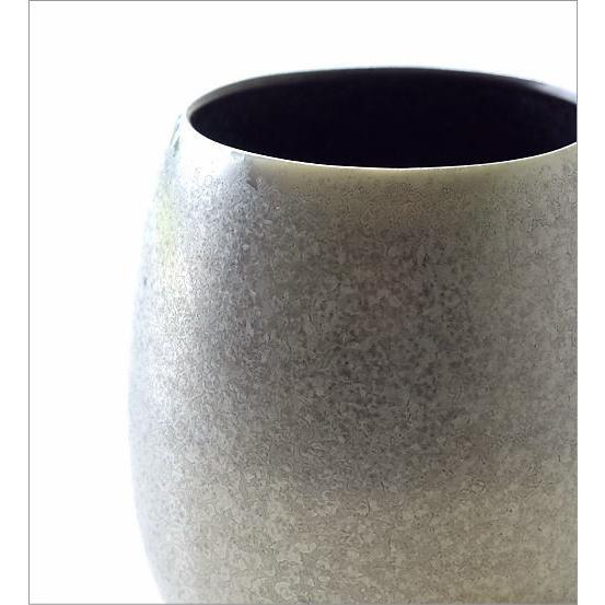 焼酎グラス ロックカップ 陶器 有田焼 酒器 日本酒 焼酎 冷酒 焼酎カップ 焼き物 日本製 黒柚子銀塗 しずくカップ |  | 02