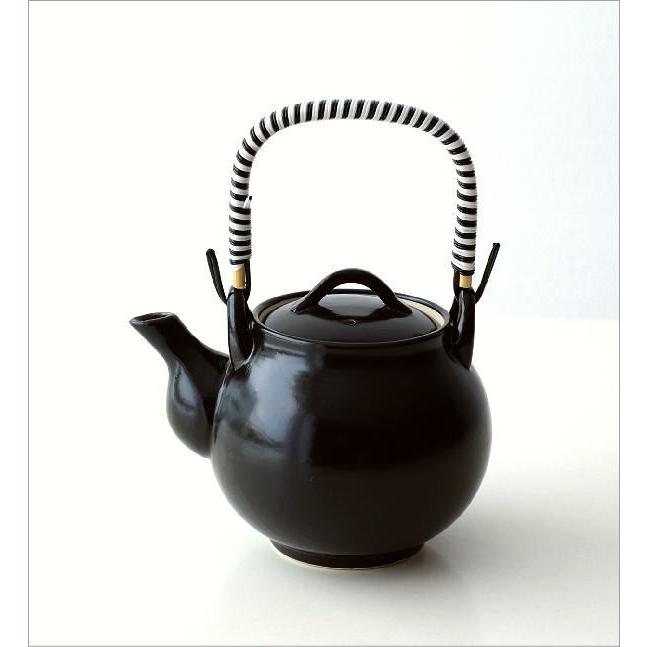 セール大幅値下げ未使用　萬古焼　置物　急須　土瓶　手作り陶器 土瓶 急須 きゅうす おしゃれ 大きい 大容量 690ml 日本製 有田焼 黒