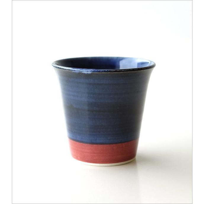 湯のみ茶碗 おしゃれ 陶器 湯呑み 湯飲み 有田焼 焼き物 和風 和食器 シンプル モダン 日本製 デザイン 安南呉須巻湯のみ |  | 05