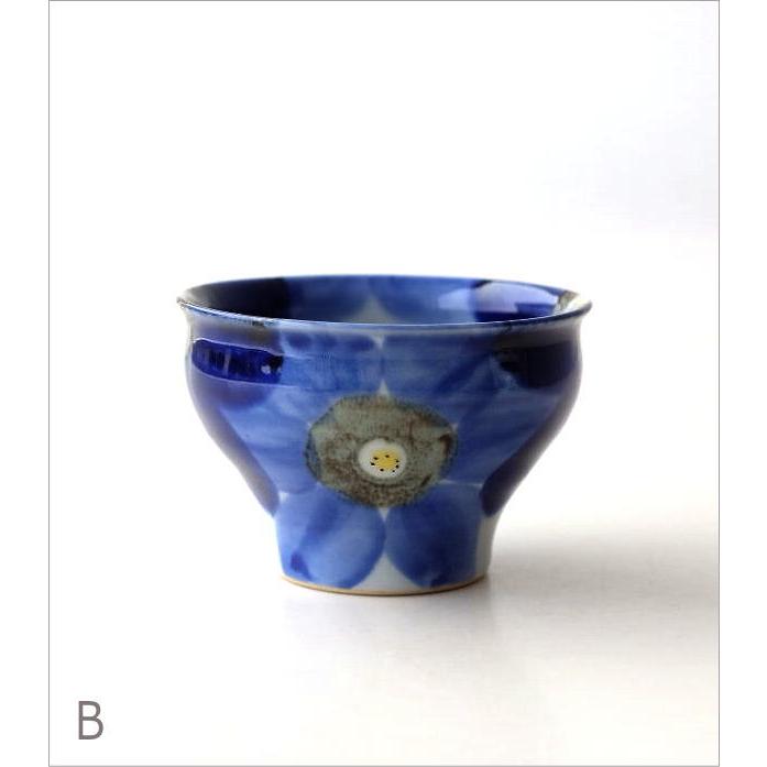 煎茶碗 湯呑み 湯のみ おしゃれ 磁器 小鉢 波佐見焼 日本製 和食器 和風 焼き物 染付け 湯飲み茶碗 ギフト プレゼント 染付煎茶碗 3タイプ |  | 02