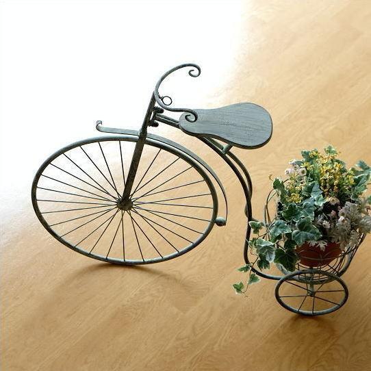 フラワースタンド アイアン アンティーク 玄関先 室内 花台 玄関