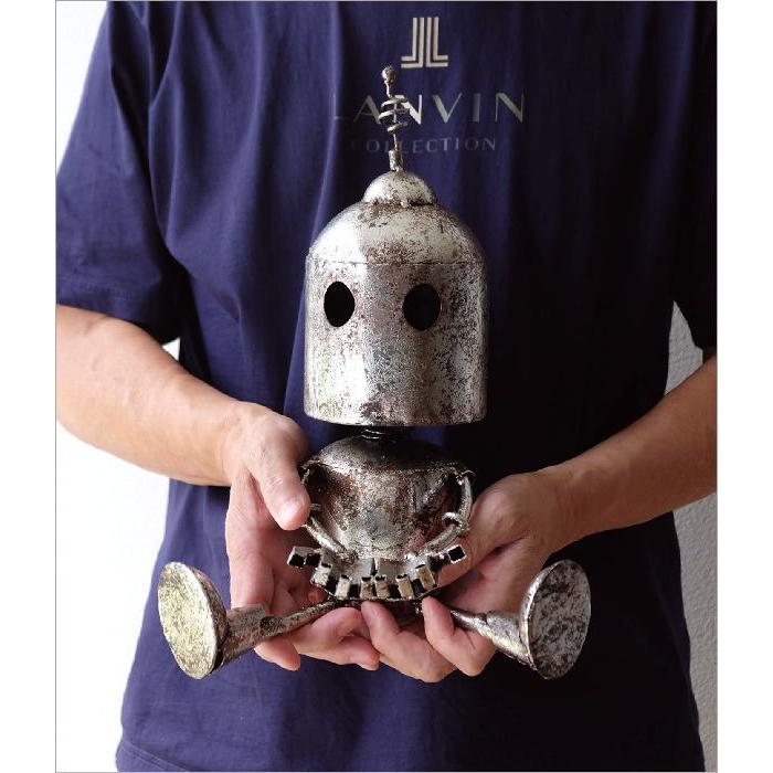 ロボット アイアン アイアンロボット 置物 オブジェ メタルロボの置物 Sol ロボット アイアン アイアンロボット 置物 オブジェ メタルロボ
