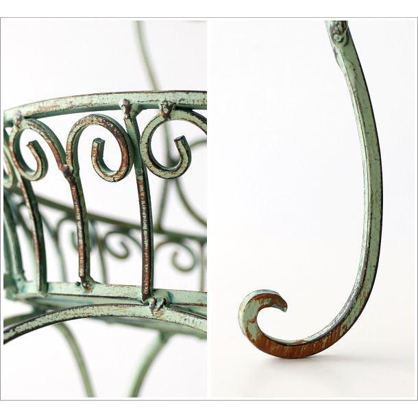 プランター おしゃれ アイアン チェアー型 椅子 イス フラワー