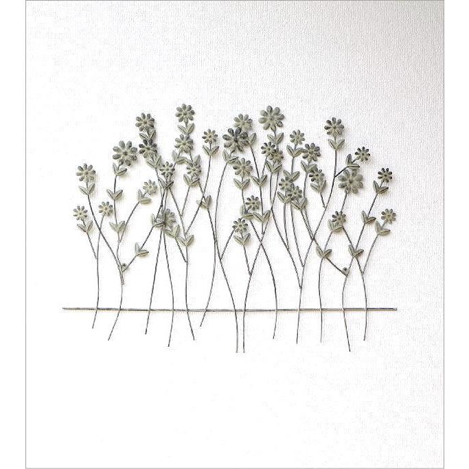 壁飾り アイアン 壁掛け インテリア おしゃれ ウォールデコ 花 ナチュラル 玄関 リビング アートパネル ウォールフラワーガーデン Mty5703 ギギリビング 通販 Yahoo ショッピング