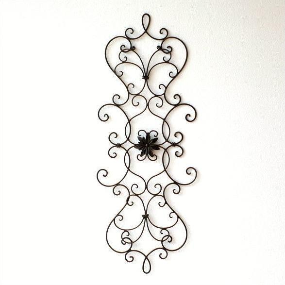 壁飾り アイアン ウォールデコ アートパネル エレガント アンティーク