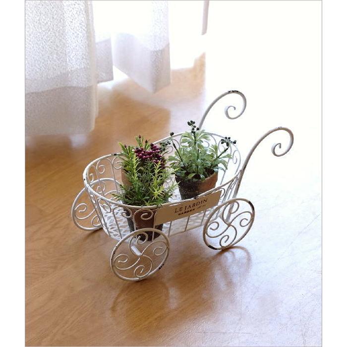 カート アイアン おしゃれ アンティーク ガーデンカート 小さい