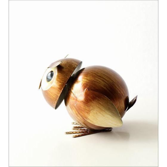 ふくろう フクロウ 梟 置物 かわいい おしゃれ オブジェ 手のひら