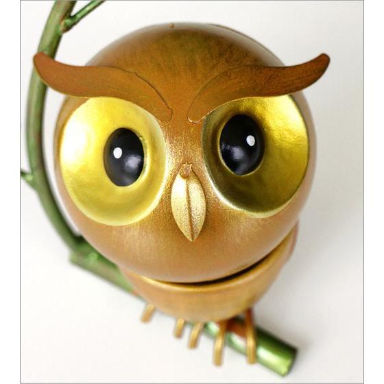 ふくろう フクロウ 梟 置物 かわいい おしゃれ オブジェ 壁掛け