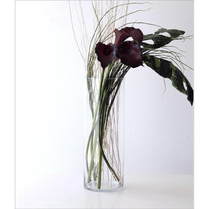 花瓶 おしゃれ 大きめ ガラスベース シンプル フラワーベース