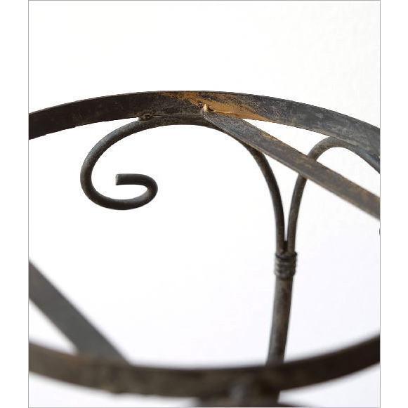 フラワースタンド おしゃれ アイアン 花台 猫脚 プランタースタンド 花