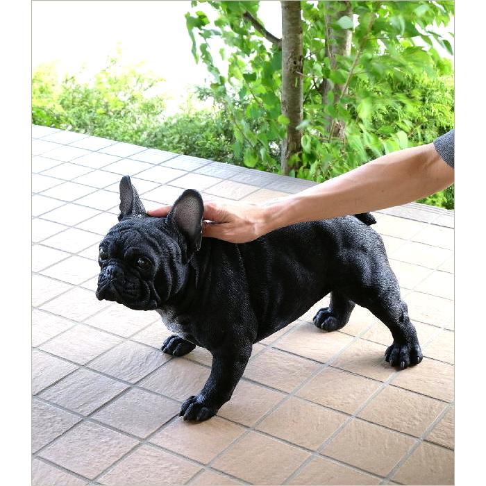 フレンチブルドッグ 置物 犬 リアル 大きい かわいい おしゃれ 玄関