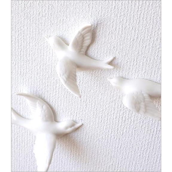 壁掛け オブジェ 鳥 バード おしゃれ オーナメント 壁飾り セット