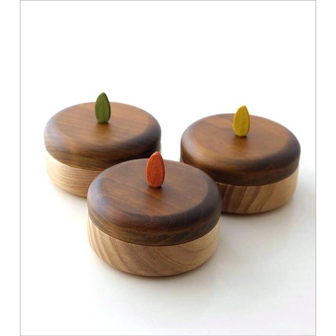 天然木　木製　三段小物入れ　ミラー付き 木製 可視化ジュエリーボックス 三段容量 アクセサリー収納 展示