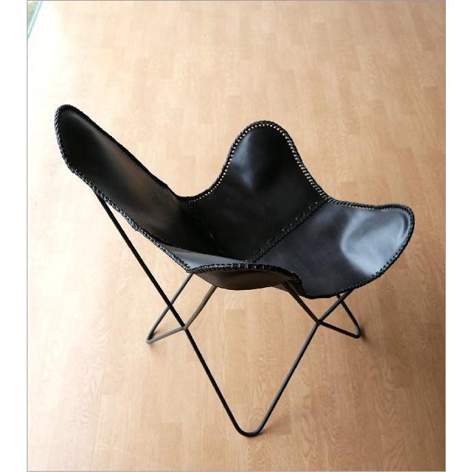 レザーチェア 本革 アイアン アンティーク レトロ 革製 椅子 おしゃれ