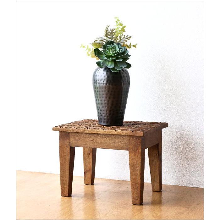 花台 木製 おしゃれ 室内 フラワースタンド 玄関 天然木 無垢材 ベッド