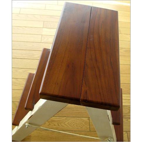 花台 フラワースタンド 木製 アイアン ラダーシェルフ ラダーラック