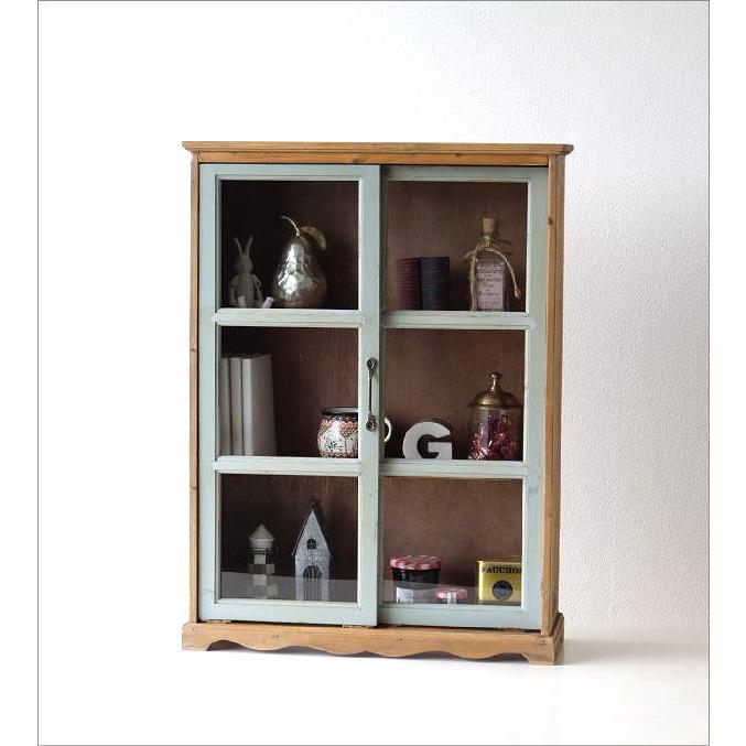 木製ガラス扉収納キャビネット　壁掛けOK キャビネット ガラス扉 084 PURO ｜source公式オンラインショップ