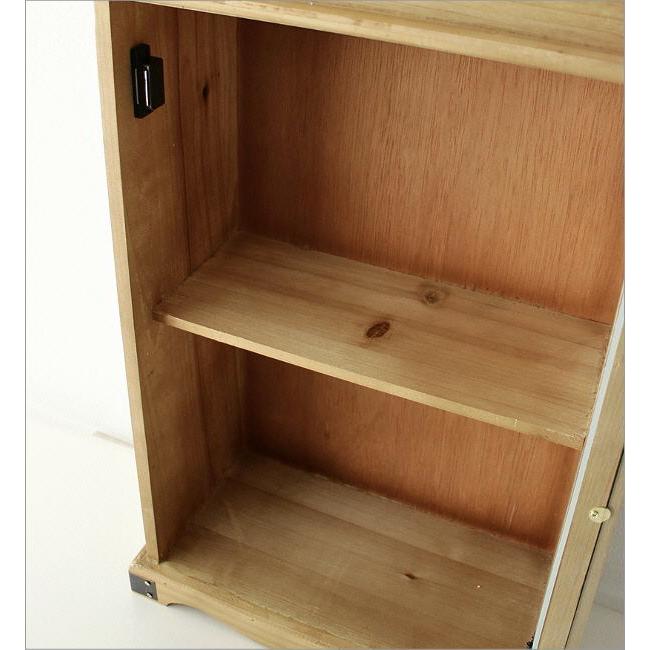 木製ガラス扉収納キャビネット　壁掛けOK 楽天市場】ウォールシェルフ ガラス扉 ウォールボックス 石膏