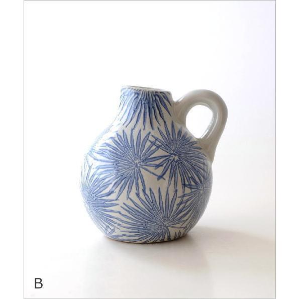 花瓶 花びん 陶器 おしゃれ シノワズリ フラワーベース レトロ