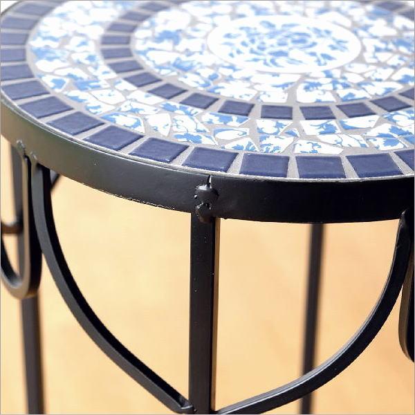 折畳み式フラワーベース タイル 花台 フラワースタンド ガーデン 411-156