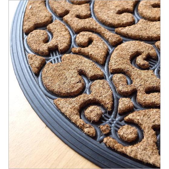 玄関マット 屋外 半円形 おしゃれ モダン カフェ ナチュラル